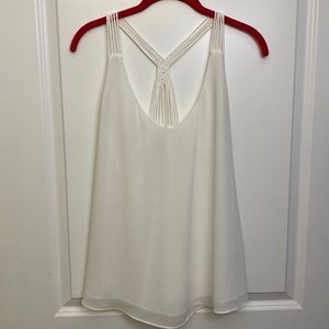 White Tank top cami size M
